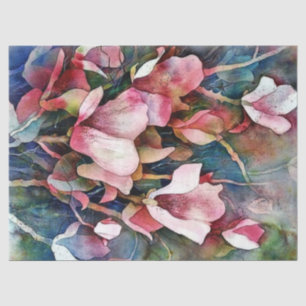 Seda Papel Tecido para Decopagação de Arte da Magnoli