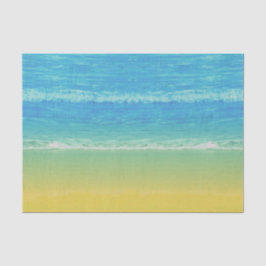 Seda Papel Tecido Temático de Mar e Praia