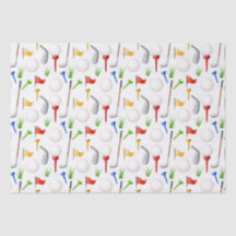 Papel tecidos de golfe
