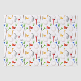 Seda Papel tecidos de golfe