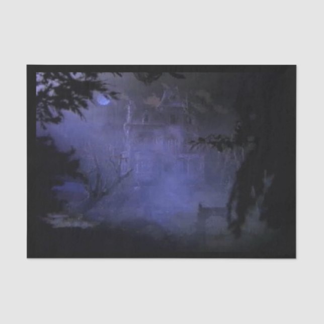 Seda Papel Tecidual da Casa de Morros Assombrada (Frente )