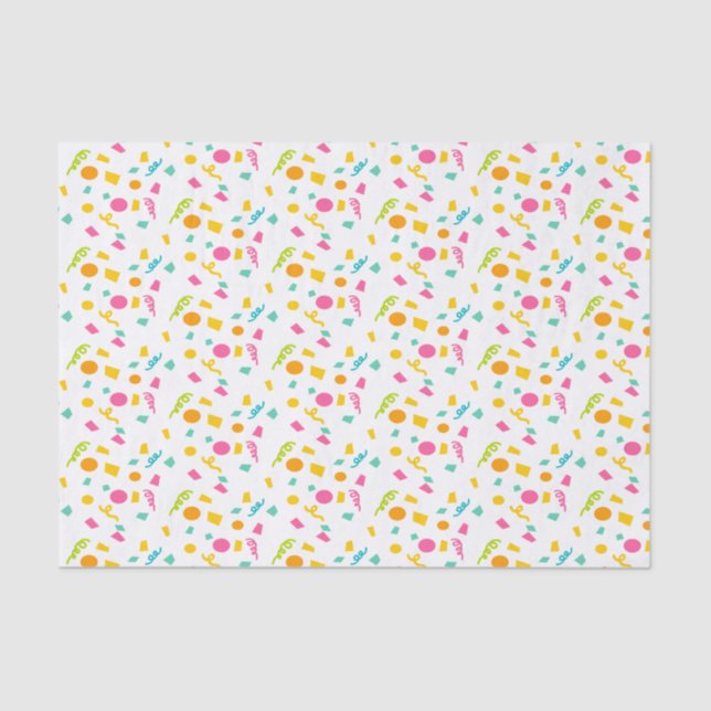 Seda Papel Tecidual de Confetti (Frente )