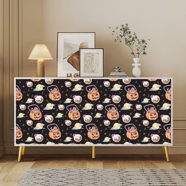 Seda Papel Tecidual de Decoupage do Halloween Gótico (Criador carregado)