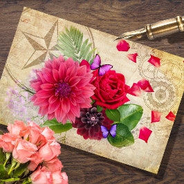 Seda Papel Tecidual de Desligamento de Florais Ephemera