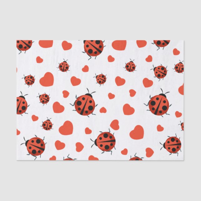 Seda Papel Tecidual de Ladybug (Frente )