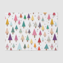 Papel Tecidual sobre Árvores de Natal Mais Bonitas