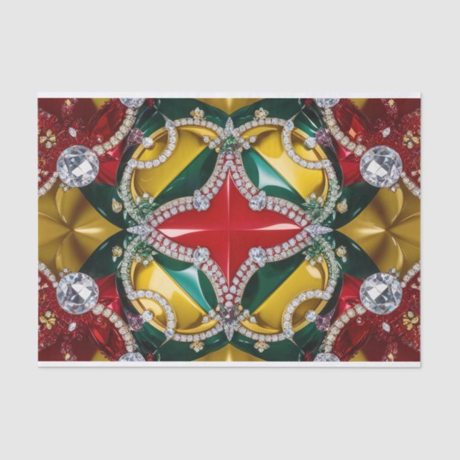 Seda Papel tecidular com design de Los Angeles (Frente )