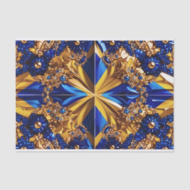 Seda Papel tecidular com design de Suecia (Frente )