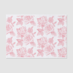 Seda Papel tecidular de desenho rosa a rosa