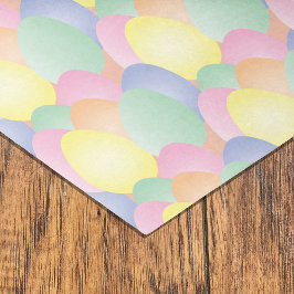 Seda Papel tecidular de ovos de Páscoa