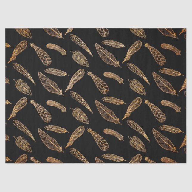 Seda papel tecidular de penas de pato (Frente )