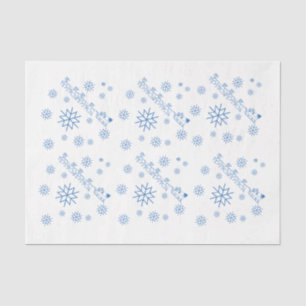 Seda Papel tecidular - Papai Noel, Sleigh, Flocos de ne
