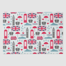 Seda Papel Tema de Londres