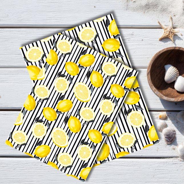 Seda Papel Tissue Botânico de Limão Mediterrâneo (Criador carregado)