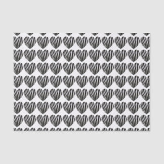 Seda Papel Tissue com Estampa de Zebra Legal