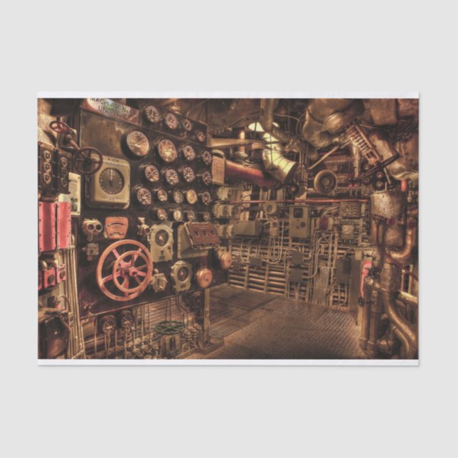 Seda papel tissue da sala de máquinas (Frente )