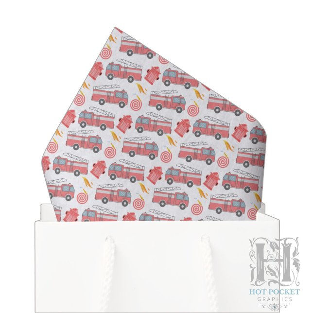 Seda Papel Toalha Caminhão de Bombeiros (Criador carregado)