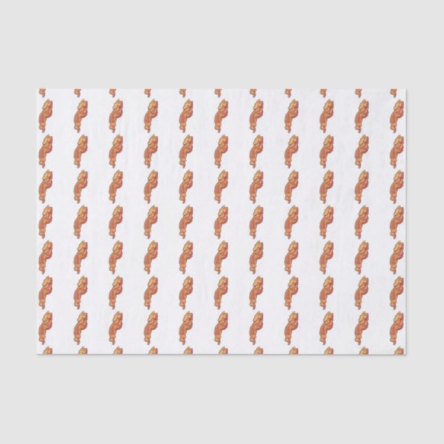 Seda Papel Toalha de Bacon (Frente )