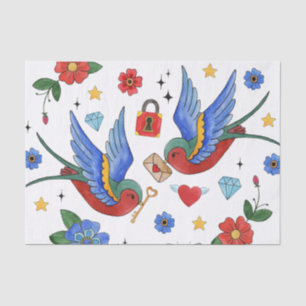 Seda Papel Tradicional De Papel De Tecido Que Envolve A