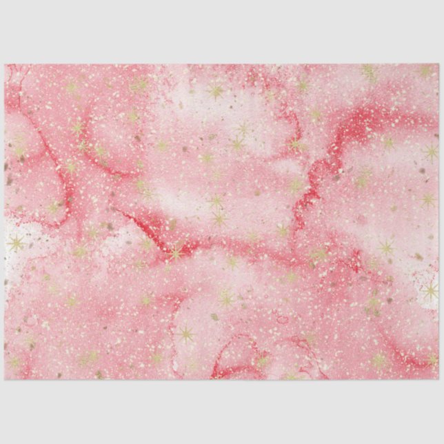 Seda Papel Watercolor de Natal II Design 3 (Frente )