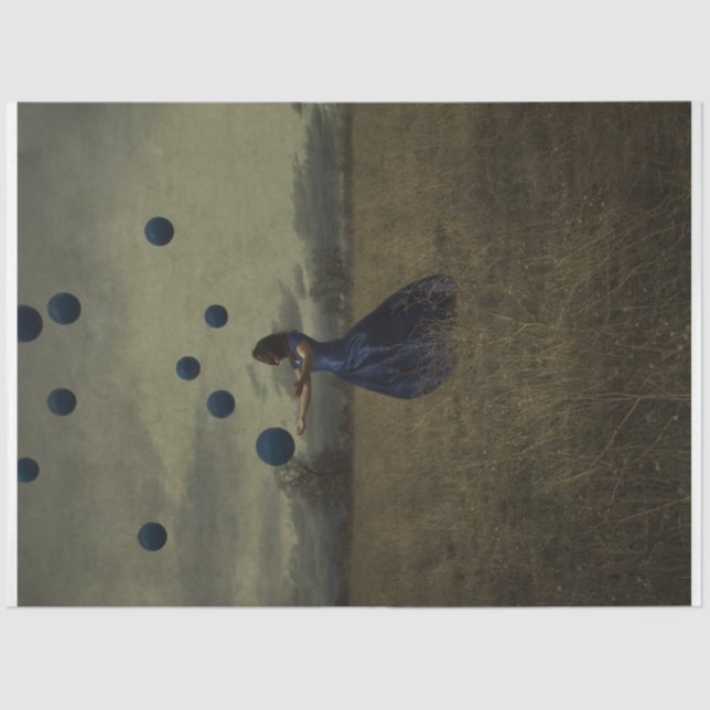 Seda Pastas - Papel de Tecido de Dissociação (Frente )