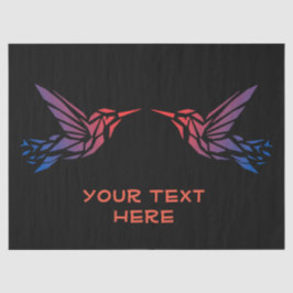 Seda Personalize seu texto aqui Estilo de 18 lb Papel T