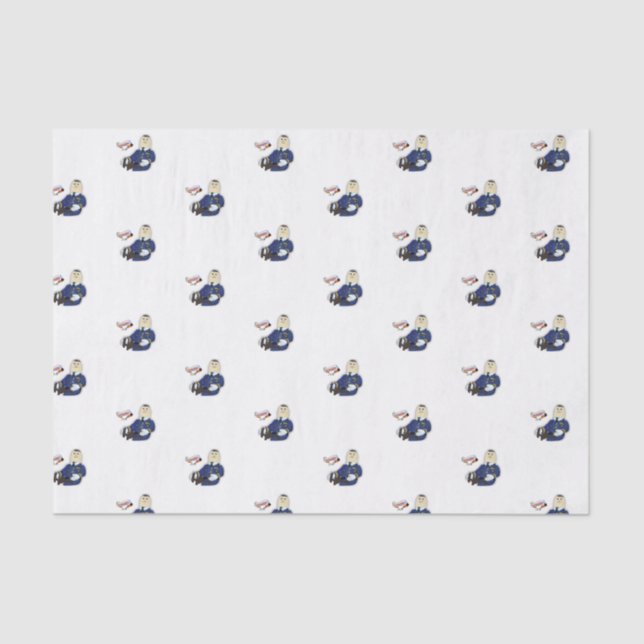 Seda Piloto de papel para tecidos decorativos (Frente )