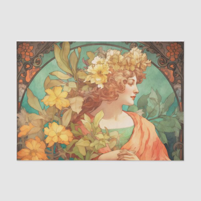 Seda RAINHA DAS SEASONS belo papel de dissociação (Frente )