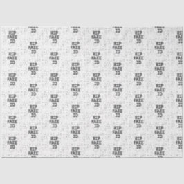 Seda RIP Falso I.D Papel de Tecido aniversário de 21 an