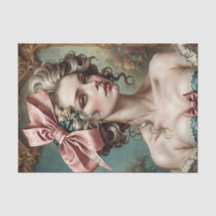 Seda Rococo francês com papel de dissociação do Arco 1