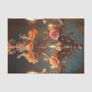 Seda Rococo French Chandelier 4 - Papel de Decoupage