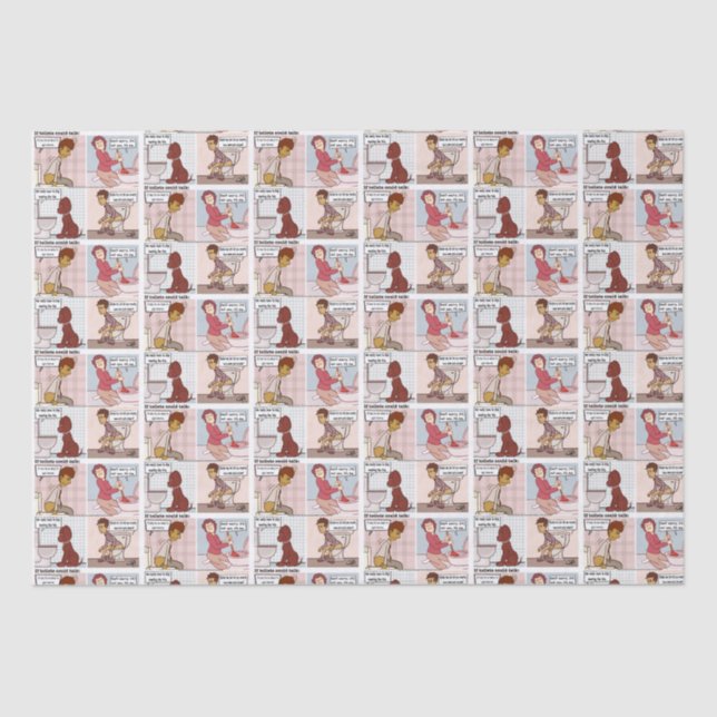 Seda Se As Banheiras Pudessem Falar De Papel Tecido (Frente )