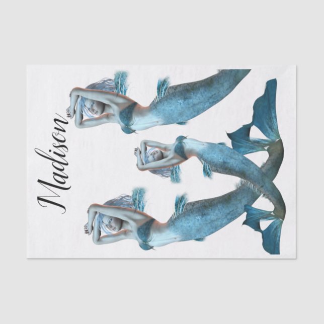 Seda Sereias de Papel Tecidual (Frente )