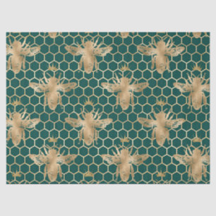 Seda Série de Design Lovely Bee 6 Papel Tissue