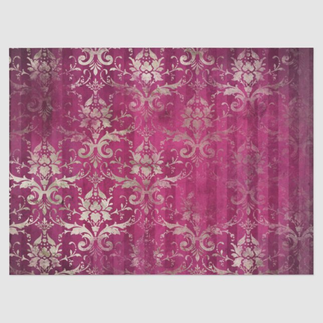 Seda Série de Papel Burgundy Efêmero Design 20 (Frente )