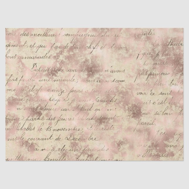 Seda Série de Papel Ephemera Rose Gold Design 19 (Frente )