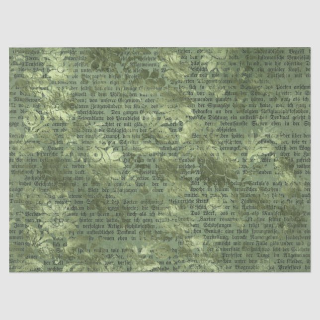 Seda Série de Papel Verde Efêmero Design 26 (Frente )