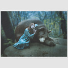 Seda  Sonhos Doce - Papel Tecido de Desvinculação