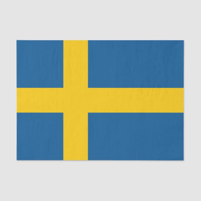 Seda Suecia e papel de panificação sueco/decor de moda (Frente )