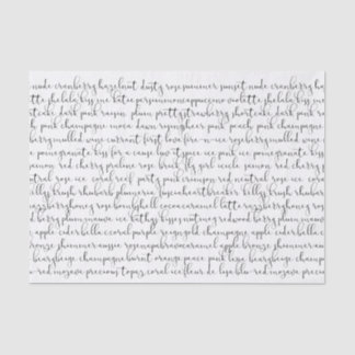 Seda Todo o lenço de papel do batom das cores