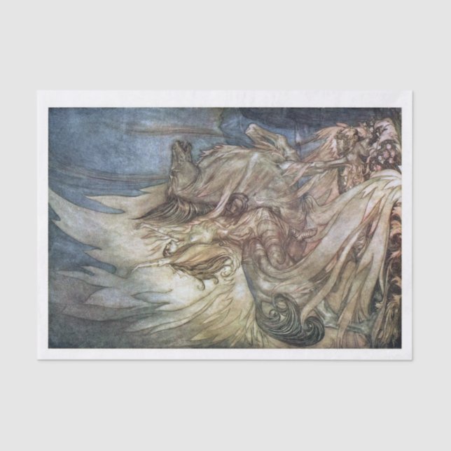 Seda Transferência de imagem do papel de tecidos da Val (Frente )