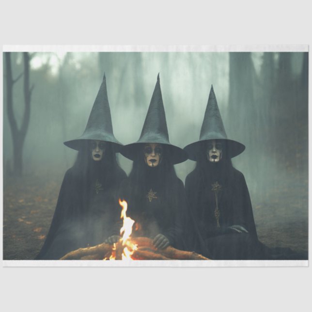 Seda Três Bruxas 2 Papel de Decoupage (Frente )