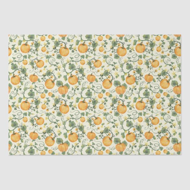 Seda Vinhas De Abóbora (Cornsilk) - Papel Tecido (Frente )