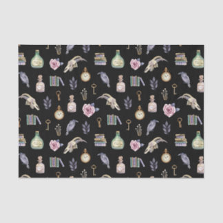 Seda Vintage Halloween Elements - Papel de padrão