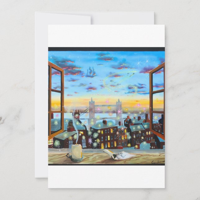 Segunda estrela à direita. Peter Pan inspirou arte (Frente)