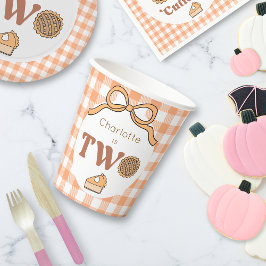 Segundo aniversário de torta de abóbora