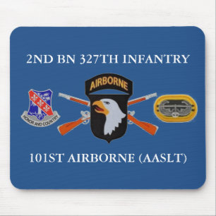 SEGUNDO BN 327TH INFANTRY 101RUA AIRBORNE MOUSEPAD