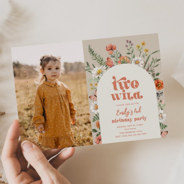 Segundo Convite Fotográfico de Aniversário para Wi (Criador carregado)