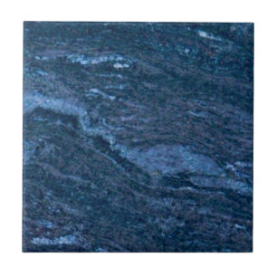 segundo de 2 Rich Blue Faux Granite Reproduction