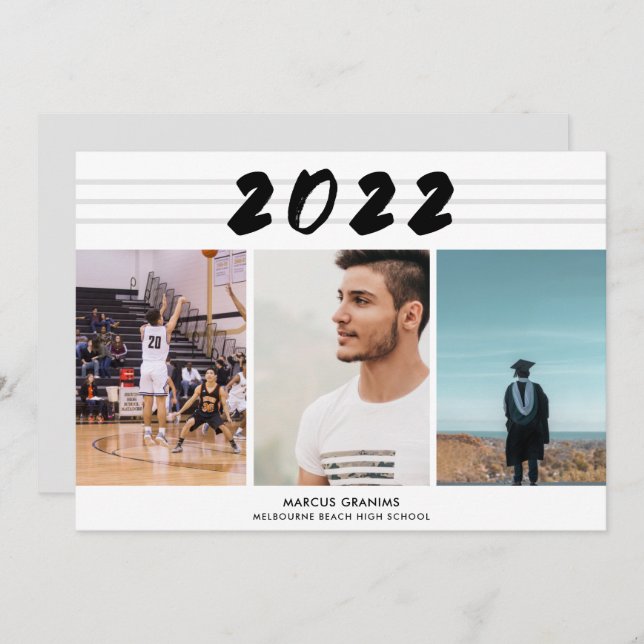 Segundo grau de Foto da Classe Modern 2022 (Frente/Verso)